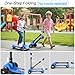 VOLPAM C001 Electric Scooter for Kids, 80W Motor, Max Safe Speed 5MPH, 3 Adjustable Height, Lean-to-Steer, 3.5