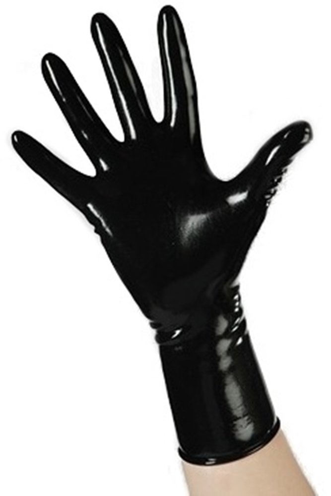 1510–gants latex de caoutchouc-court