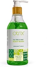 Otrix Tea Tree & Mint Body Wash – Refreshing Deep Cleansing with Ferulic Acid – Antibacterial, Odor Control & Hydrating Formula – Sulfate & Paraben-Free – 290ml
