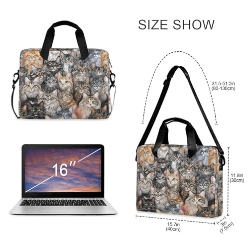 Bolso para Laptop 15.6 pulgadas con asa y correa miniatura 5