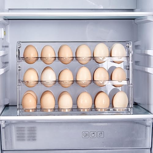 Soporte para huevos apilable para evitar roturas en la cocina 4