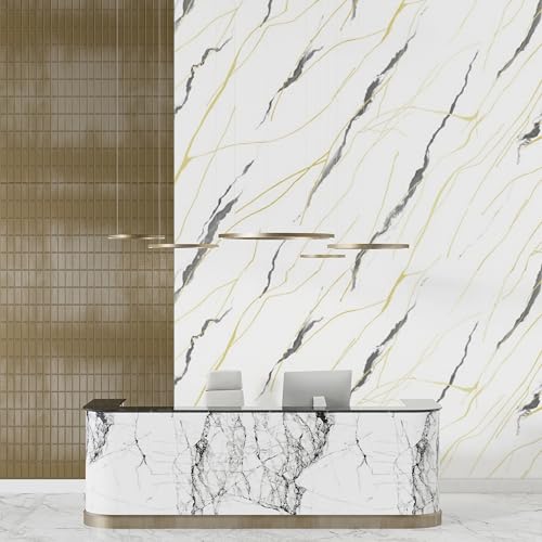 Image of VOLITO Wallpaper Luxury Shade Walls Sticker Waterproof,Oil Proof & Heat Resistant Kitchen Home,Living Room,Bedroom,Bathroom,Hotel,Pan&Shop Caounter,PVC self Adhesive(60x200) (V-107)