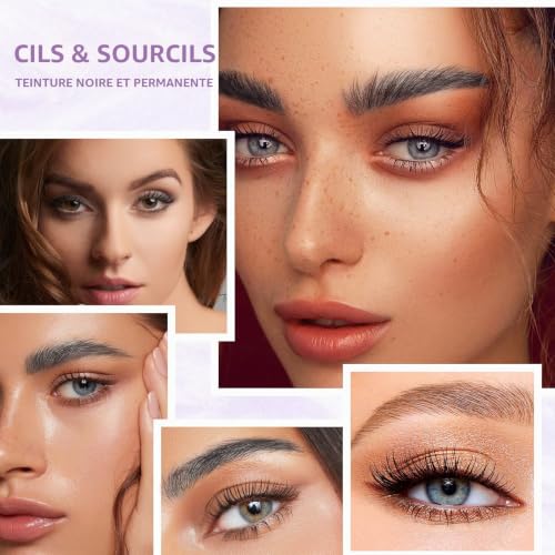 Permania Kit de lifting de cils 2 en 1 - Noir - Résultats durent jusqu'à 6 semaines - Pour une utilisation à la maison ou au salon – vue 7