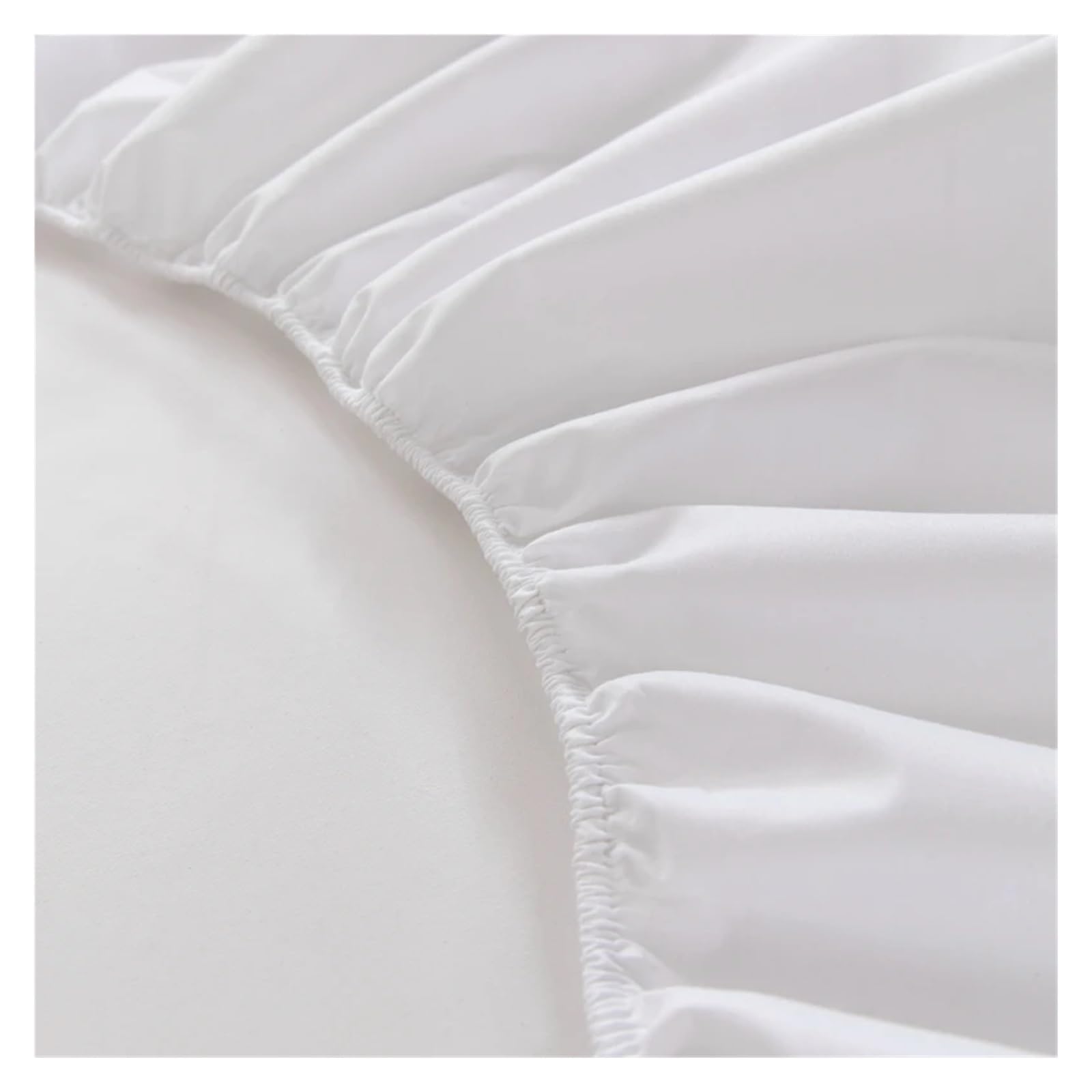 Funda de colchón Impermeable, Transpirable, Lavable, sábana Bajera Ajustable for Cama Doble para Cama(Color5,150x200x25cm)