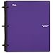 Five Star Flex Hybrid NoteBinder, 1 Inch Binder with Tabs, Notebook and 3 Ring Binder All-in-One, Purple (72514)