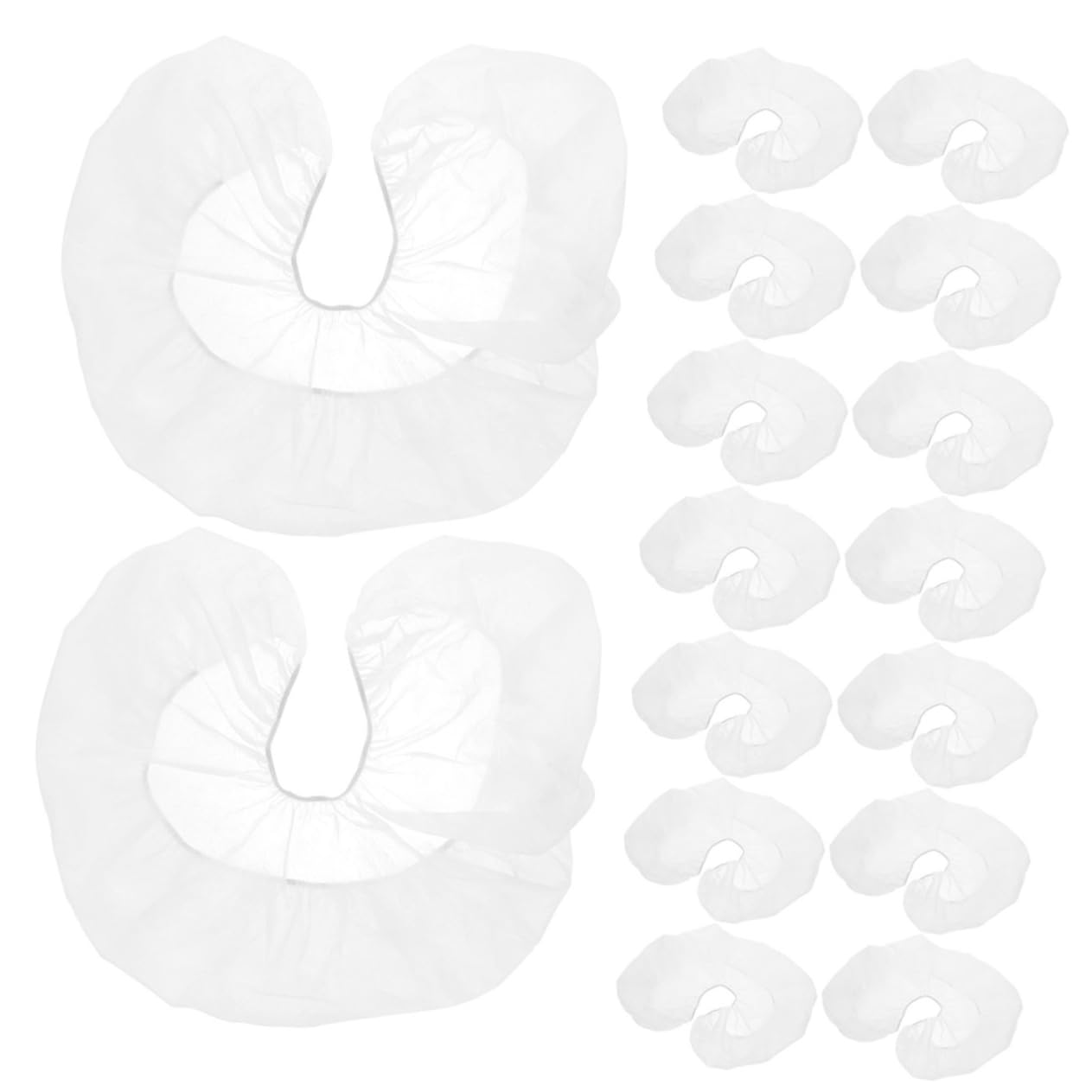 Ipetboom Soft Spa Pillow 200pcs Disposable Face Pillowcase for Massage Beauty Salons