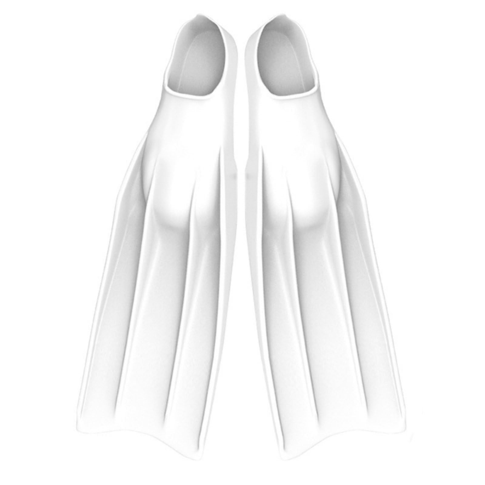 Aletas de Buceo en Silicona Largas Aletas Propulsoras Natación Pala Sensible Que Mejora con Menos Esfuerzo Estructura Ergonómica y Elástica Adecuadas