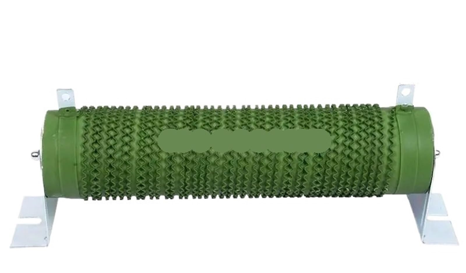 1 pièce RXG20 1000 W 5~150 RJ (Ohm) Vert haute puissance ondulé frein résistance de freinage fil enroulé tube en porcelaine vieillissement charge(40RJ(Ohm))