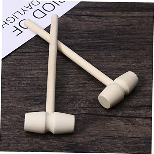 CANIGHT 10 Pçs Coração Chocolate Brinquedo Para Bebê Chocolate A Granel Crianças Martelos De Madeira