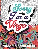  Virgo Coloring Book: Astrology Coloring Book for Virgo Zodiac Sign With Facts Trivia and Personality Traits