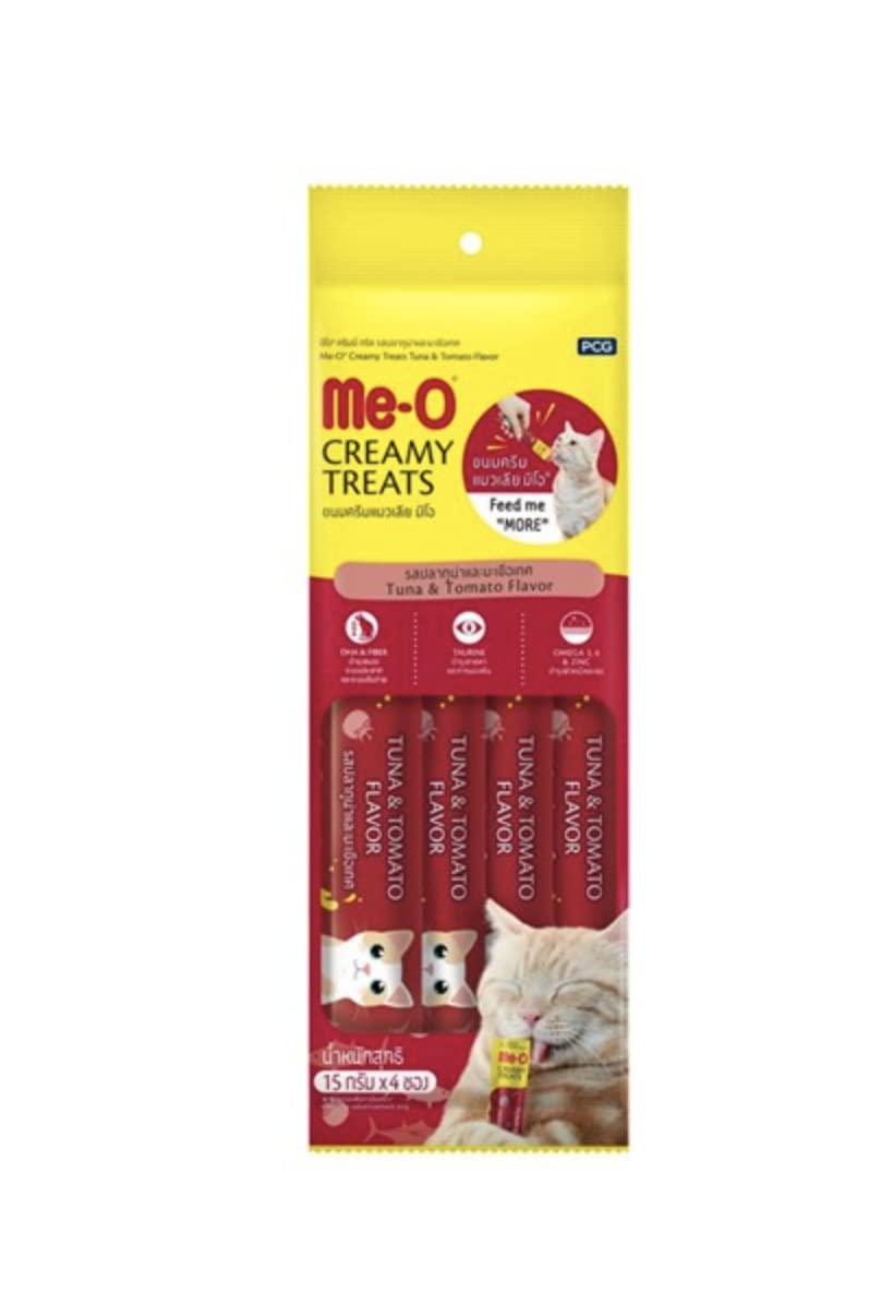 Me-O Creamy Treats Tuna & Tomato, 15 Gx4 Tubes, Pack Of 3 - All Life Stages, Cat (B0BDGGR1V9) Amazon Price History, Amazon Price Tracker