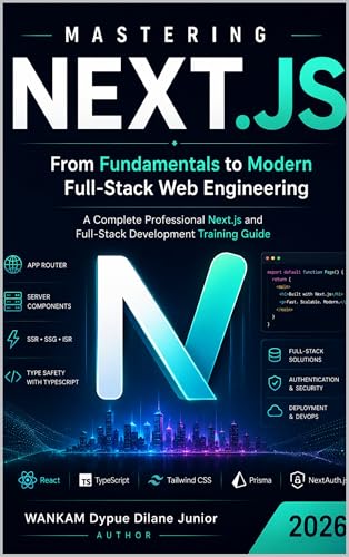 MASTERING NEXT.JS From Fundamentals to Modern Full-Stack Web Engineering: A Complete Professional Next.js and Full-Stack Development Training Guide (Frontend Engineering Series Book 8)