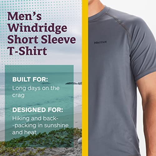 MARMOT Men's Windridge Moisture-Wicking, Eco-Friendly, Breathable, UPF Short Sleeve Shirt2