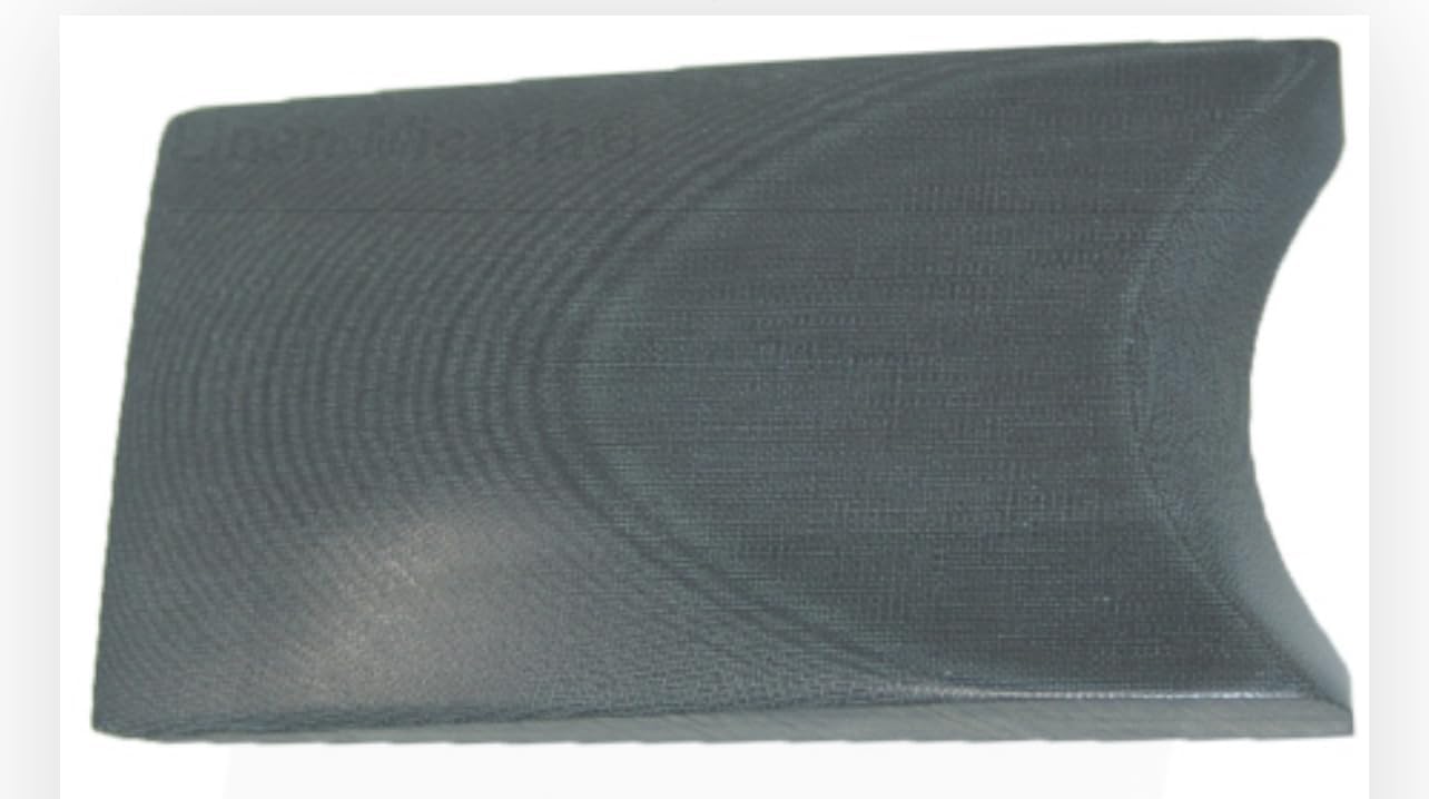 Black Linen Micarta Knife Handle Slab 3/8" x 5" x 10" Made in USA [MI802]