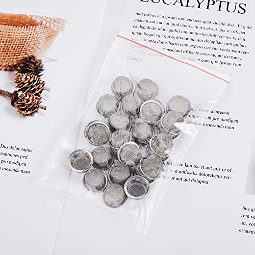Stainless Steel Screen Filters 1/2 Inch Mesh Bowl Screens Stainless Steel Metal Screen Filter with Box Packed (50) - Thumbnail 7