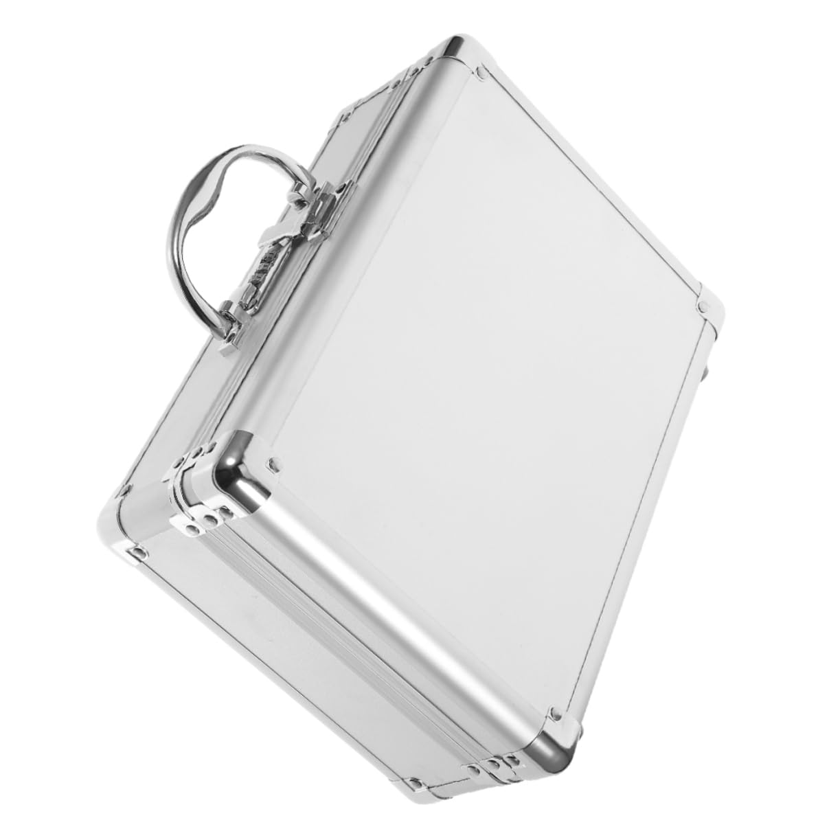 NUOBESTY Mallette Aluminium Rigide pour Ranger Outils Porte-Documents Métallique avec Fermeture par Code Étui De Transport Robuste