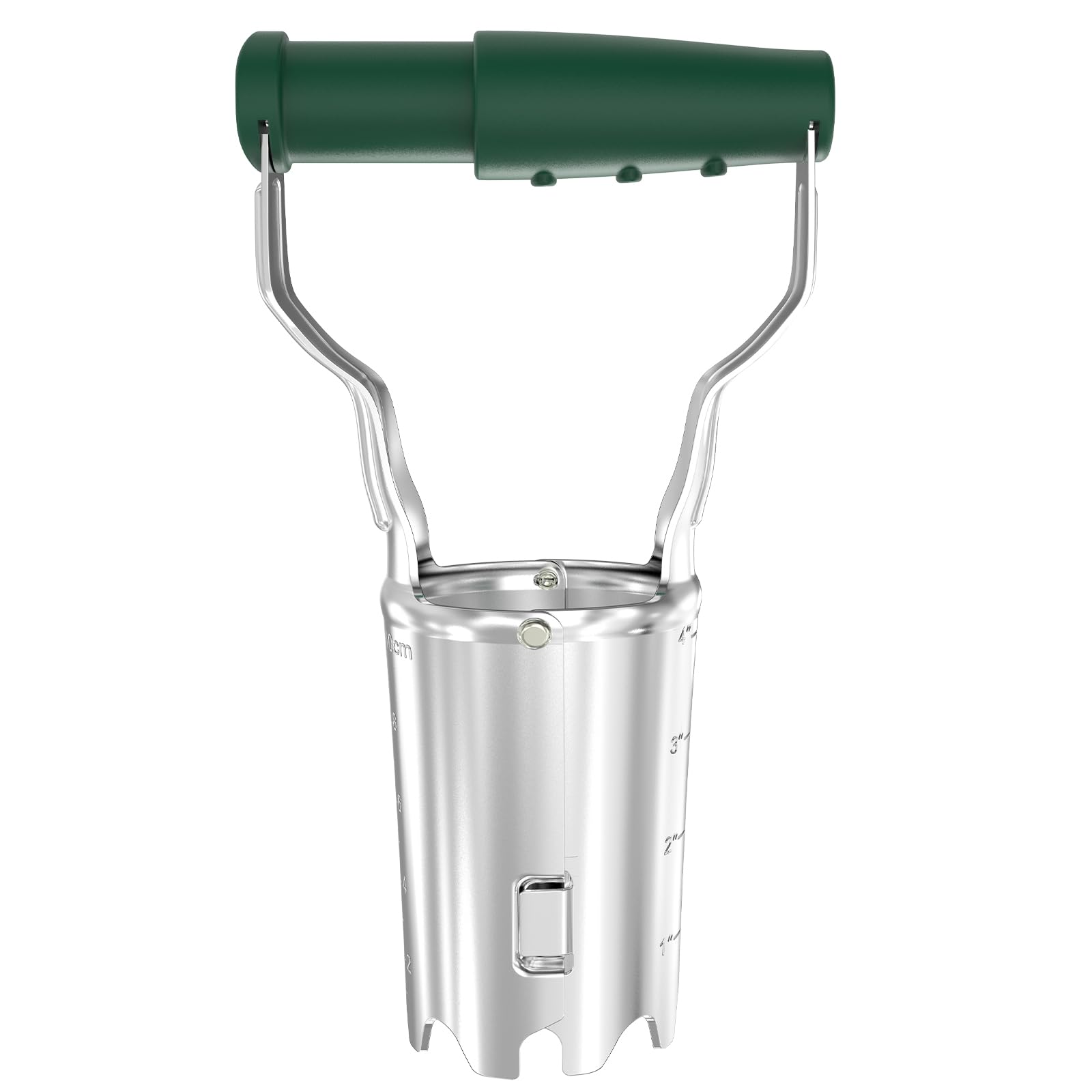 FLORA GUARD Plantoirs à bulbes - Accessoire idéal pour la pose de bulbes, Transplanteur de jardin (Vert)