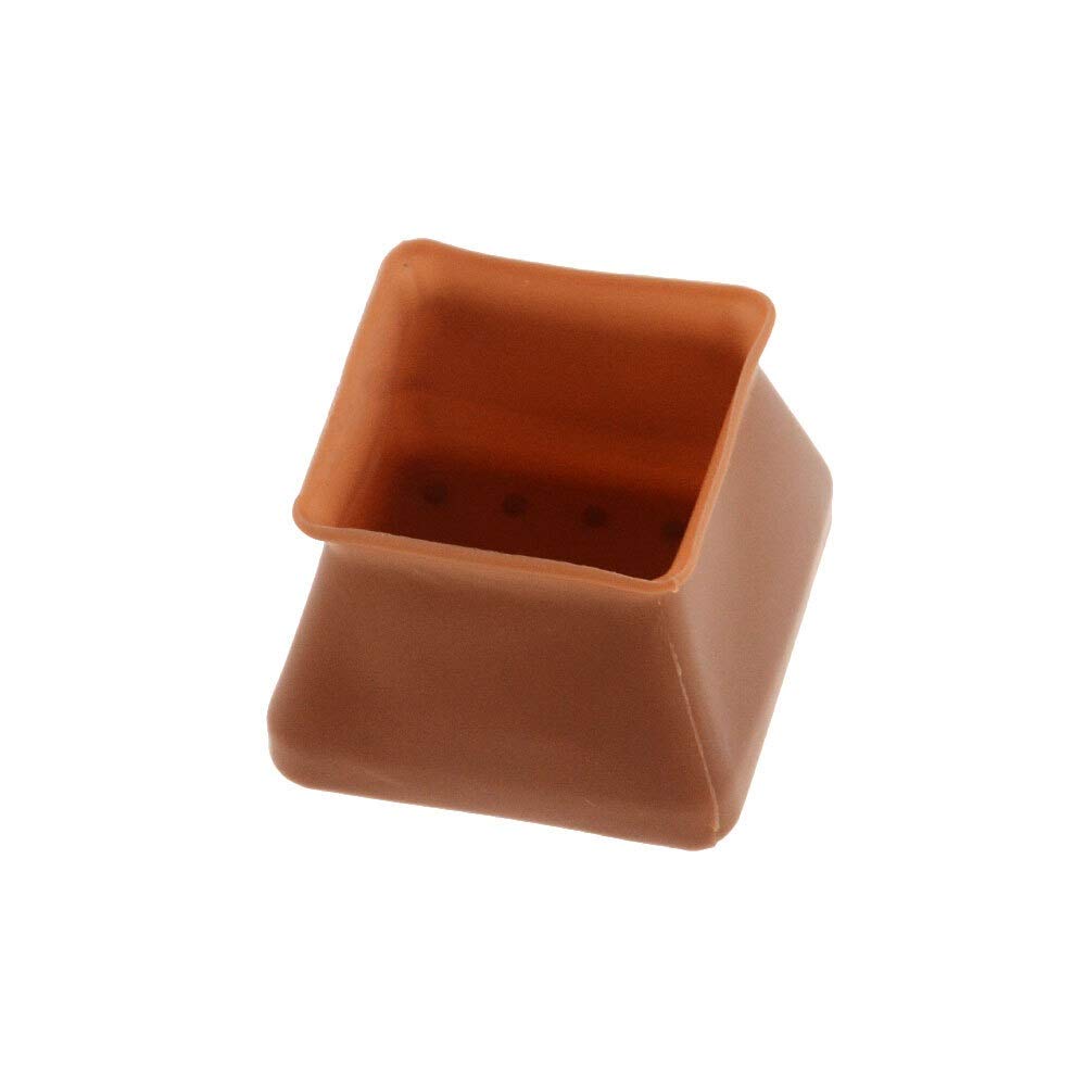 HYQOUKLR Silicone Chair Leg Cover Caps, Chair Leg Covers Multicolor Silicone Floor Protectors(Brown)