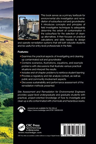Site Assessment and Remediation for Environmental Engineers