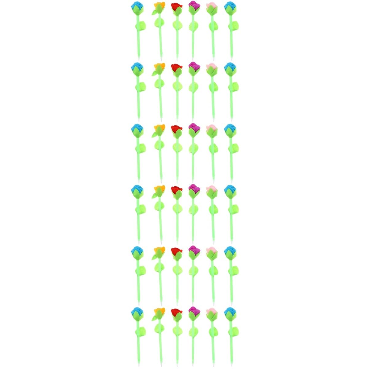 Tofficu 3 Ensembles Lot De 3 Stylos À Bille À Pointe Fine En Forme De Fleur Stylos À Encre Gel À Pointe Fine Stylos Roses Stylos À Encre Gel Cool Stylos À Bille Stylos À 12 pièces * 3