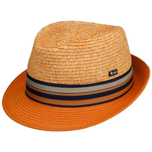 Chapeau en paille Lipodo Corinaldo fait en Italie, l'excellence du Trilby masculin