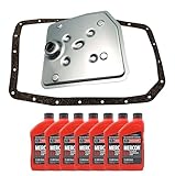 6R80 Transmission Filter with Premium Cork Rubber Gasket 2011-2018 Shallow Pan fits 2017-2018 6R100 F Series Super Duty | Replaces FT188, BL3Z-7A191-C, (7) XT-10-QLVC