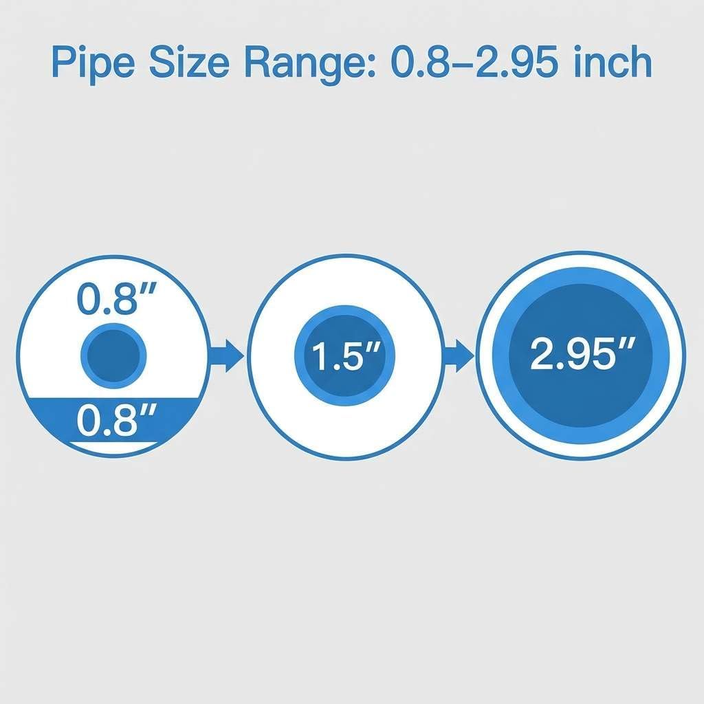 QWORK Air Pressure Drain Blaster Pump, Quick Pipe Cleaner for Toilet, Sink & Shower