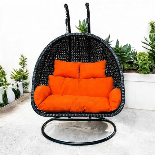 Image of Outdoor Furniture Double Seater Swing, Beautiful Swing with Stand