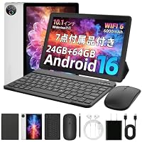 Amazon.co.jp: タブレット - HiGrace Android16 タブレット 10インチ