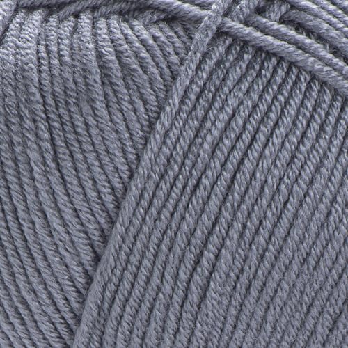 Hilo antibolitas YarnArt Adore gris evita pelusas en ropa infantil y jerséis de punto 3