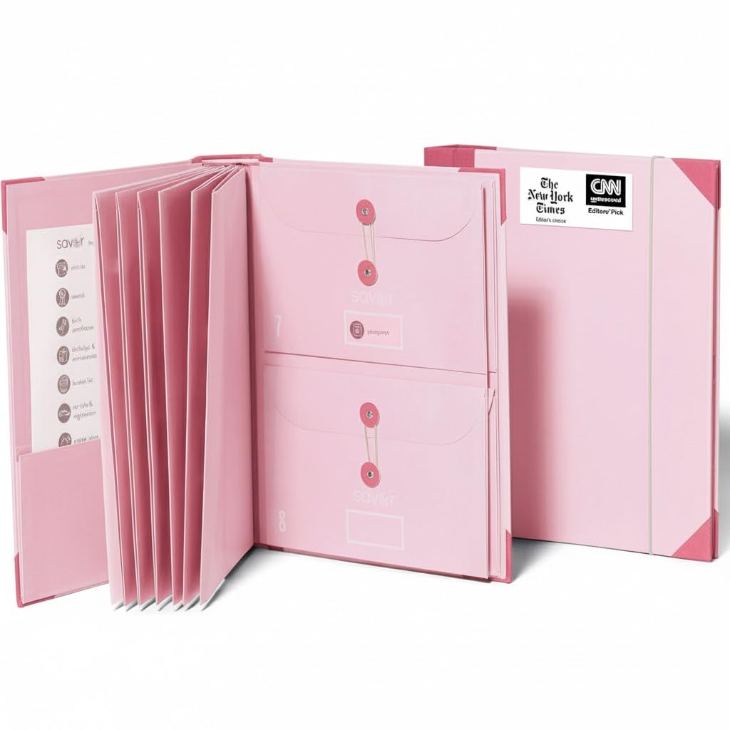 Savor | 2025 Edition The Folio  Document Organizer | Custom Dyed