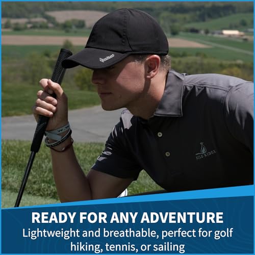 Image of TrailHeads Men's Running Hat with UV Protection | Quick Dry Sports Hats for Men | UPF 50 Hats | Summer Hats for Men