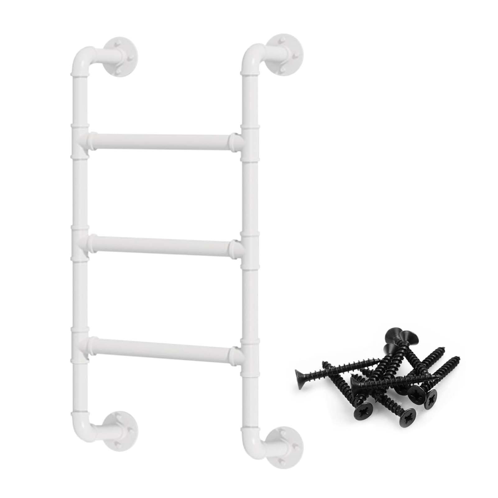 Scala a pioli in Metallo per soffitta, Letto a Castello, Resistente, in Ferro battuto, da Parete, per finestre, Scala di Emergenza, Scala di Arrampicata Universale Personalizzata, da 3,3 a 1