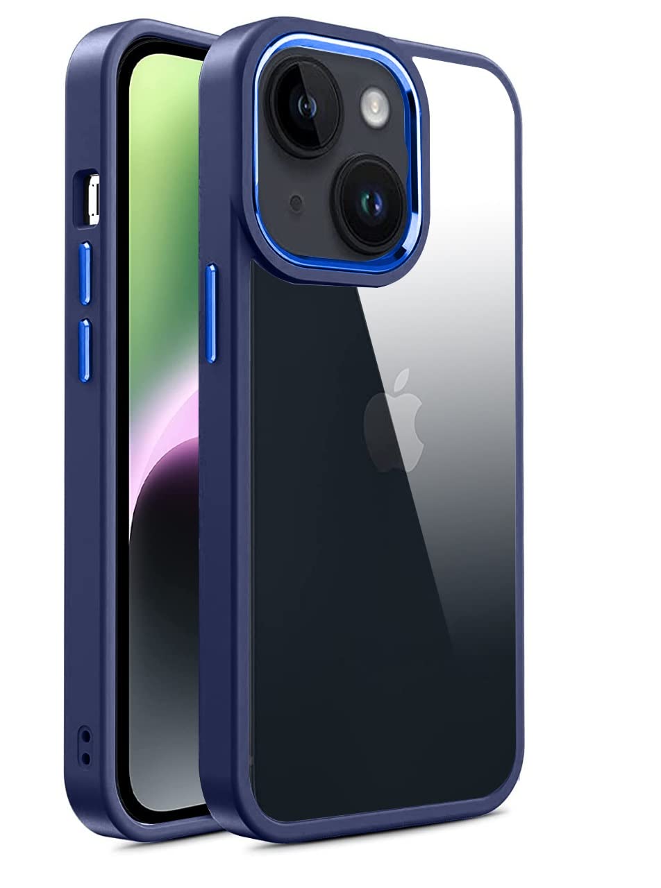 Winble Back Cover for iPhone 14 Plus Cover Case Metal Camera Guard Acrylic Clear Protective Back Cover Case for iPhone 14 Plus (Blue) (B0BF59P25T) Amazon Price History, Amazon Price Tracker