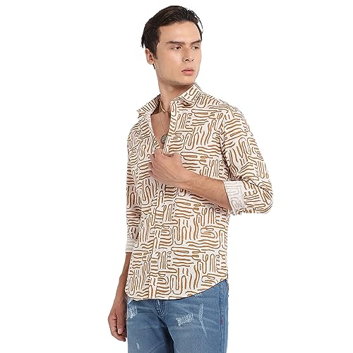 Image of Campus Sutra Men's Regular Fit Shirt
