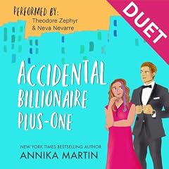 Accidental Billionaire Plus-One Audiolibro Por Annika Martin arte de portada