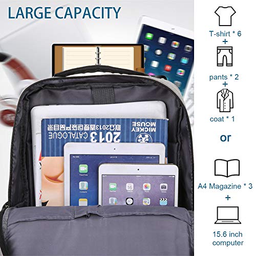 Laptop-BackpackSlim-Computer-School-Bag-Business-Case-with-USB-Charging-Port-Fits-156-Inch-Laptop-Bookbag-Travel-Backpack