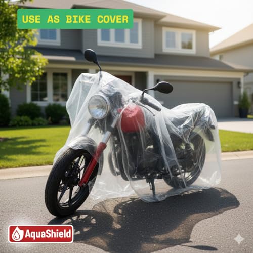 Image of Multipurpose Paint & Dust Protection Sheet Size-12x20 Ft | 170 GSM Waterproof Cover for Furniture, AC, Fridge, Wallpaper, Outdoor Area, Car, Bike, Plants - Protects from Paint, Sun & Rain (170 GSM)