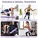 Fitnessbänder Stricken, Resistance Bands Widerstandsbänder, Yogagürtel Rutsch & Schweißfest, Gymnastikgürtel, Hüft, Beintraining, Krafttraining und Klimmzüge (Hellviolett, Lila, Dunkelviolett)