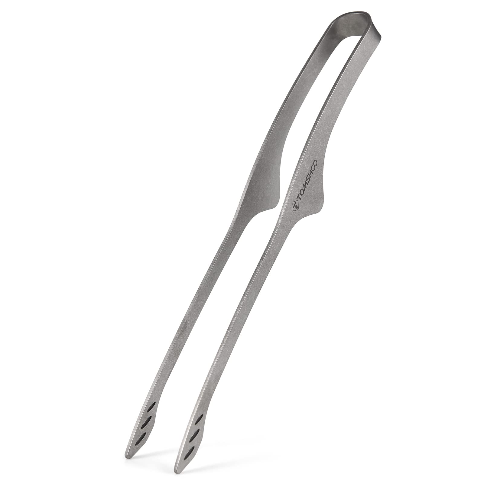 Pince en titane de 23 cm légère pour un barbecue haut de gamme et camping durable