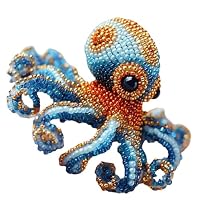 Kit De Bordado Con Abalorios Para Principiantes | Proyecto Animales | Creación De Joyería Y Manualidades 3D