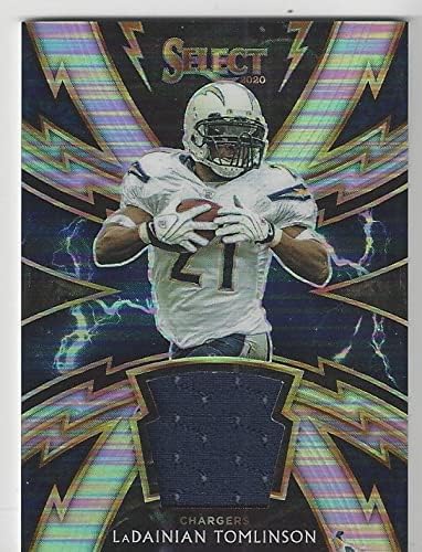 LaDainian Tomlinson Serial Numbered #51/99 Select Game Used Collectible Football Card - 2020 Select Football Card #SP-LTO (San Diego Chargers) Free Shipping
