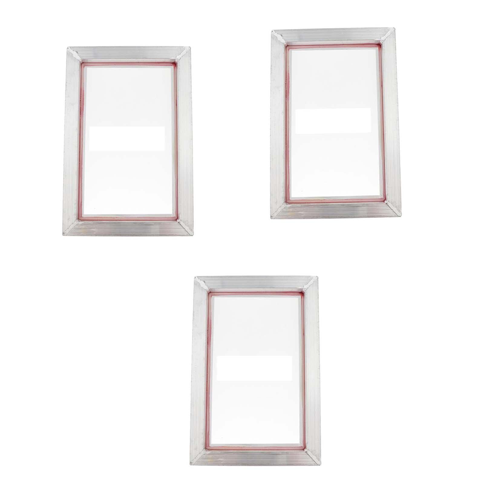 3X 11 * 14 Zoll Aluminium Siebdruck Druckmaschinensiebe, Hochpräzise Gedruckt