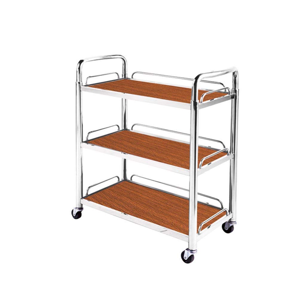 Carrito de postres para salones de belleza que organiza instrumental