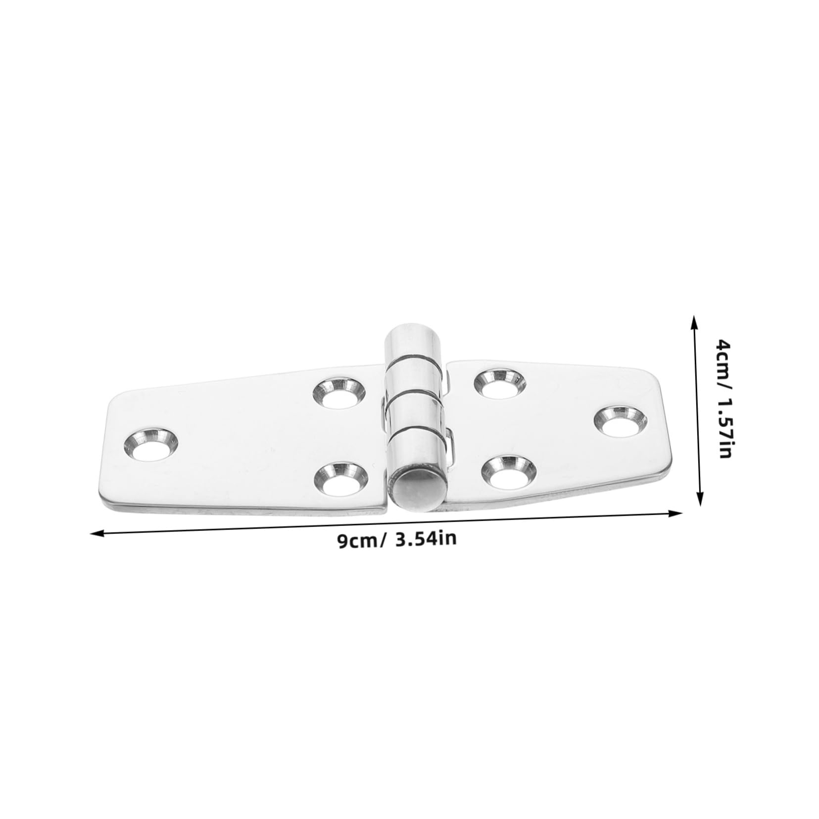 GALPADA Marine Grade Deck Hinge Durable Stainless Steel Hinge for Boat Hardware