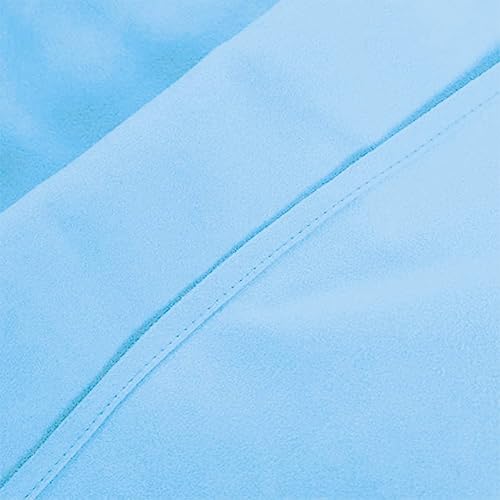 Miniatura 4 de Funda para silla de piscina toalla de playa, con bolsillo elástico, ajustable, no se desliza, Azul (Sky Blue)