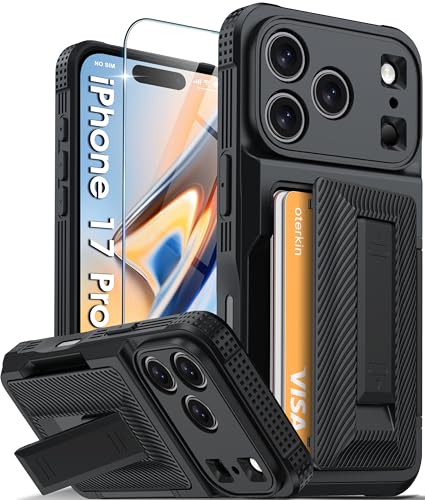 Blocage RFID coque iPhone 17 Pro Oterkin étui portefeuille antichoc