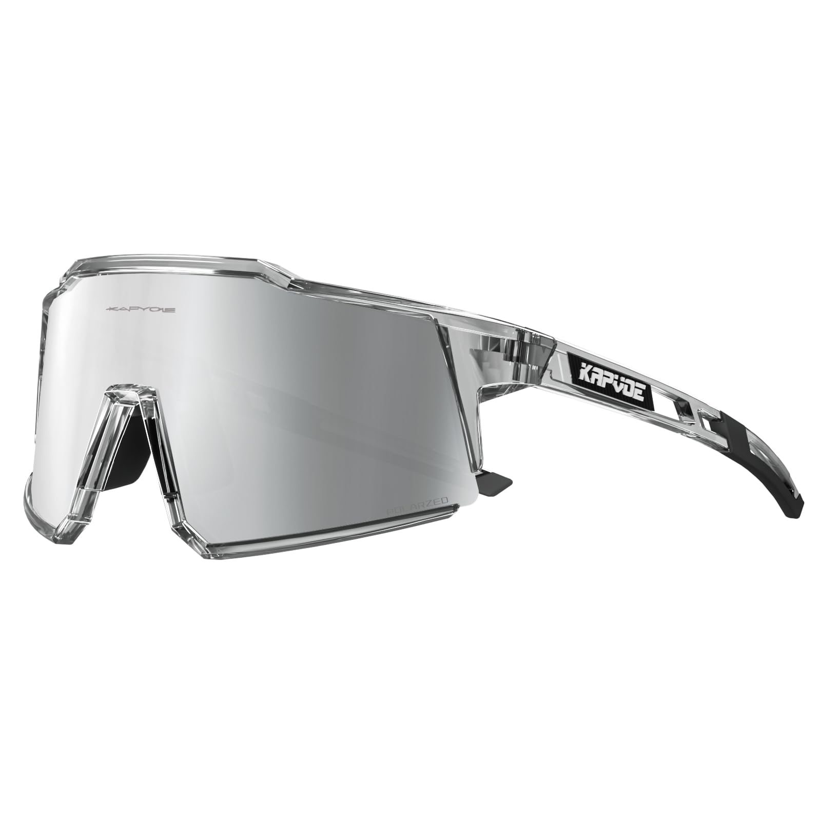 KAPVOE Polarizadas Gafas Ciclismo Protección UV400 TR90 Deportivas Mujer Hombre MTB BTT Bicicleta Running Bici Correr
