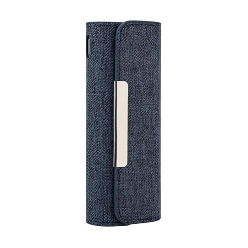 CYBERGARAGE�EFor IQOS ILUMA i PRIME/�P�[�X �J�o�[ PU���U�[ �\�t�g�J�o�[ �d�q���΂� �d�q�^�o�R For �A�C�R�X�J�o�[ �ی�P�[�X For �A�C�R�X �C���} �[�d�Ή�(�u���[)