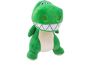 7.8 inches Story Green Dinosaur Rex Stuffed Animal Plush Toy, Gifts for Kids (20cm Rex)